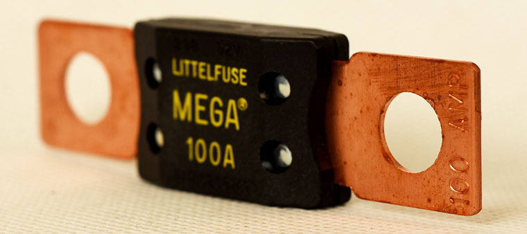 LITTELFUSE MEGA Fuse for High Current And Heavy Duty Applications, Automotive Main Power Fuse